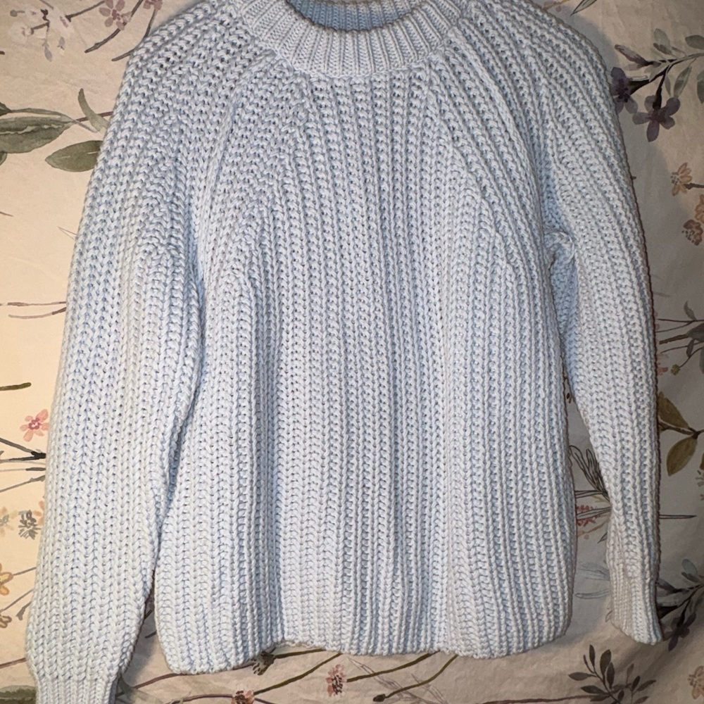 Tommy Bahama Light Blue Crew Neck Sweater